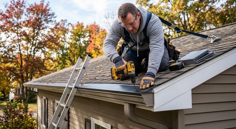 Gutter Cap Installation in Roseville, CA