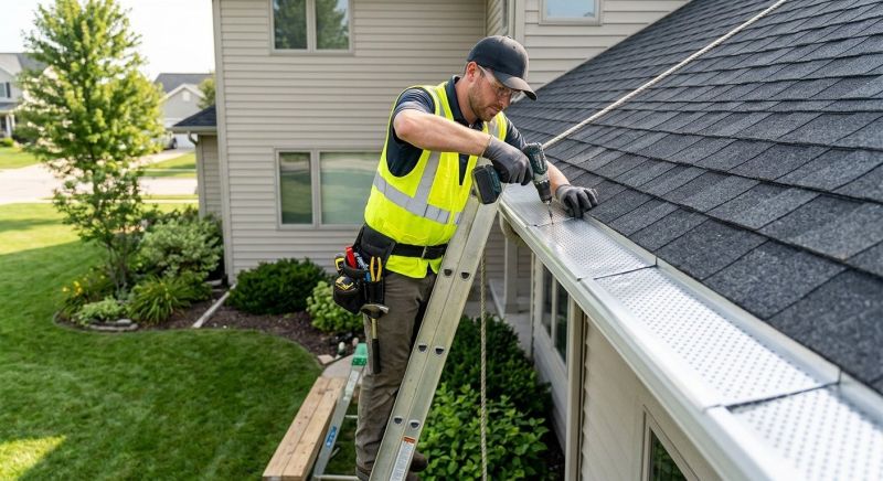 Gutter Cover Installation in Redmond, WA