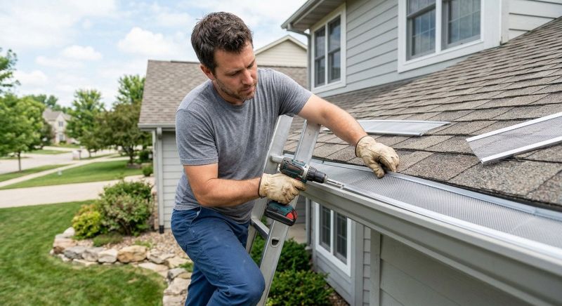 Gutter Filter Installation in Roseville, CA