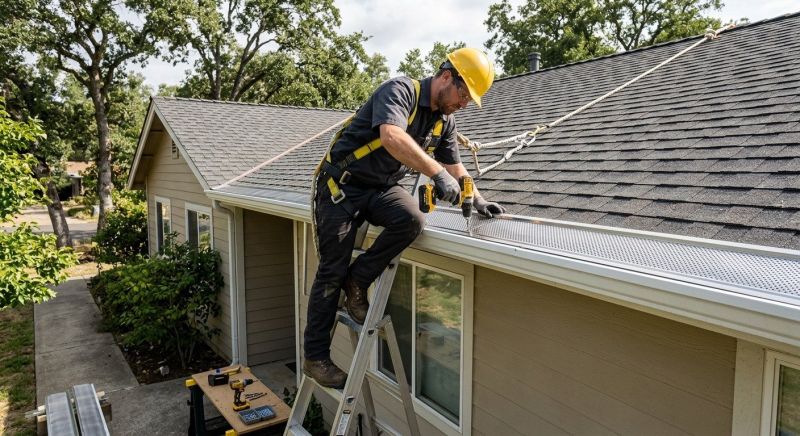 Gutter Mesh Installation in Everett, WA
