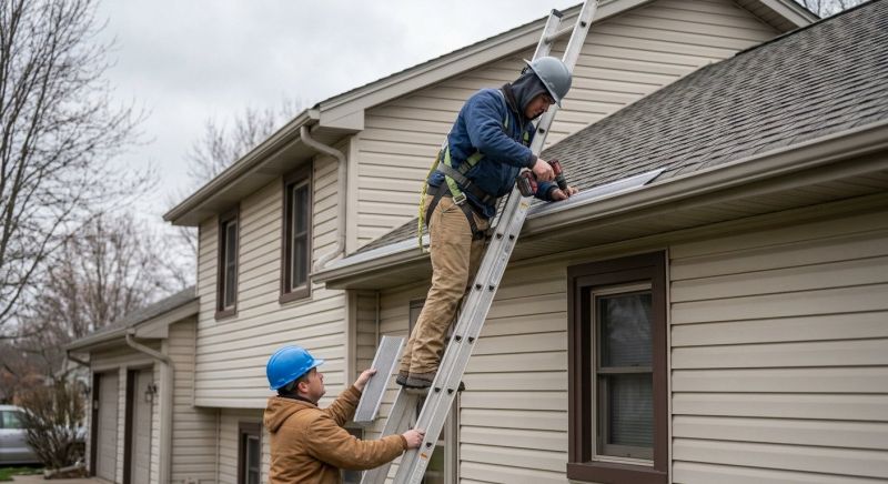 Leaf Barrier Installation in Longmont, CO